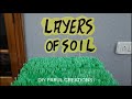 How to make Model of Layers of Soil for School Exhibition/Science Exhibition/DIY Soil Profile Model