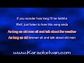 FOREVER AND EVER AMEN - Randy Travis & Josh Turner - (LIVE) - KARAOKE 🎤