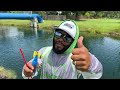 Toy Fishing Rod Catches Fish | Monster Mike