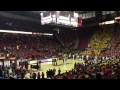 Maryland Terrapins vs Michigan Wolverines Men's Basketball Senior Day Presentations 2.28.15