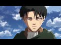 Levi hitting/beating people