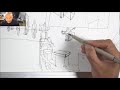 Drawing from Eye Level & Controlling Proportions Art Lesson (From Kim Jung Gi)