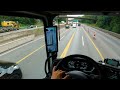 POV driving across rainy Europe Nikotimer part one