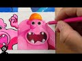 Drawing All New Monsters Cartoon vs Realistic [ Garten Of Banban 4 ]