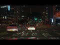 Seoul Vibes 🌃 Rainy Night Driving City 🚙 | Myeongdong and Downtown with Chill Lofi Jazz Hiphop POV