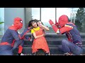 Superhero Training Hijinks - Team Spider Gets Ready for Action packed Battles!