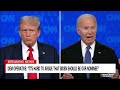 Vice President Kamala Harris defends President Biden’s debate performance