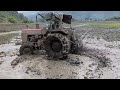 It's amazing to see a tractor ploughing the field in a slow mo🤩#tractor #tractorlover #farming