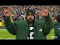 Thank you, Aaron Rodgers