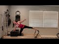 No props, no problem! Pilates Reformer Workout #6 (Pilates Box will be used)