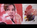 Acrylic Portrait Painting Tutorial | Portrait Painting for Beginners on Canvas by Debojyoti Boruah