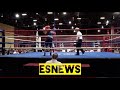 (OFFICIAL VIDEO) Vergil Ortiz vs Ryan Garcia Full Fight, Sparing Video  - ESNEWS Boxing