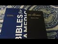 Bibles for America Bible unboxing