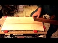 Preparing a Rived Board 05: Using a Fore Plane