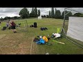 Swinging hard-Cricket Gopro Net session POV