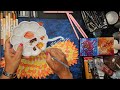 AWESOME TEXTURED Painting Art | Abstract Acrylic Painting Tutorial for Beginners! Pt 3