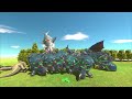 New Strongest Team vs 100 Alien Exotica ARBS Animal Revolt Battle Simulator