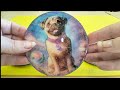#1 Fantasy Summer Collab with MiniScenes GB - AI Generated Dogs in Space Transferred onto Timber