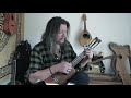 Greensleeves on 8 string ukulele in renaissance guitar tuning