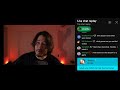 Markiplier shares his first experience with cannabis (members-only livestream)