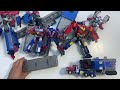 Different Transformers Optimus Prime with Trailer Robots in Disguise Earthrise Movie トランスフォーマー 變形金剛