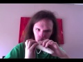 Practicing the ocarina