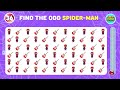 Find the ODD Spider-Man | Game Edition Quiz! 🕷️🦸‍♂️🕸️