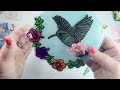 099/ Beautiful Hummingbird Decor (Part 2) #resin #resinart #christianartist #diy