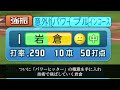 【パワプロ2023】架空選手「金字塔を打ち立てた非力なアーチスト・岩倉久彦」【ほぼオーペナ】