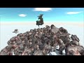 NEW UNIT B.O.S.S. vs 100 Human and Mutant Primates Army Animal Revolt Battle Simulator