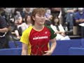 【女子準決勝】早田ひな vs 大藤沙月｜第5回パリ五輪日本代表選考会