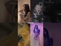 English songs cover by BLACKPINK [solo version] #jennie #rosé #lisa #jisoo #blackpink #shorts