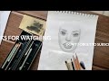 Drawing and shading l Female face