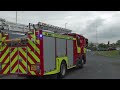 Cheshire Fire and Rescue Service / Crewe Fire Station / Double Turnout