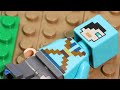 The War With Rainbow Friend But It in Lego Minecraft | LEGO Minecraft Animation
