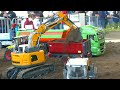 RC TRUCKS STUCKING, RC TRUCKS OVERLOADED, RC DIGGER LIEBHERR SME, RC TRUCK LOW LINER MAN, MB ACTROS