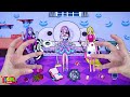 [🐾paper dolls🐾] Broken Heart Daughter and Rainbow Family | Rapunzel Compilation 놀이 종이