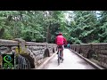 25 Minute Virtual Bike Ride | Whatcom Falls Park | Washington | Indoor Cycling Workout