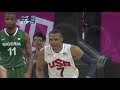 USA v Nigeria London 2012 Olympics Highlights