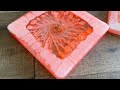 #522 EN: Neon Orange meets White | Webeffect | #epoxyresin