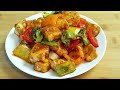 Sweet and sour Tofu recipe | Chilly Tofu  recipe | Tofu With Stir Fry vegetable | Tofu recipe