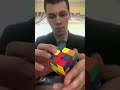 Trying new Rubik's cubes from the cubicle