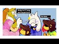 Kris and Frisk | Twin Runes | Deltarune/Undertale Comic Dub