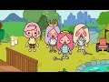 Anak Kembar Tiga Terpisah Dari Lahir Di Avatar World | Toca Boca | Kisah Kehidupan Toca