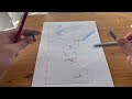 ASMR - Drawing a Map of Minnesota! | Relaxing Map Drawing