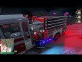 Firetruck Responding with Three AI Partners | [Steam] Flashing Lights | Gameplay 2024/07