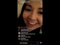 Christy Altomare - ANASTASIA Last IG Live (31 Mar 2019)