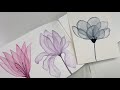 How To Paint Transparent Flowers