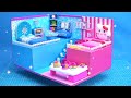 DIY Idea Build House Hello Kitty vs Frozen in Hot and Cold Style Idea❄️🔥Miniature House DIY