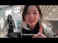 KOREA VLOG SPRING 2023: pack with me & travel prep, first day in seoul, new hair